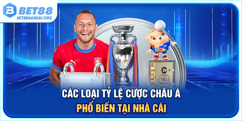 Các loại tỷ lệ cược châu Á phổ biến tại nhà cái