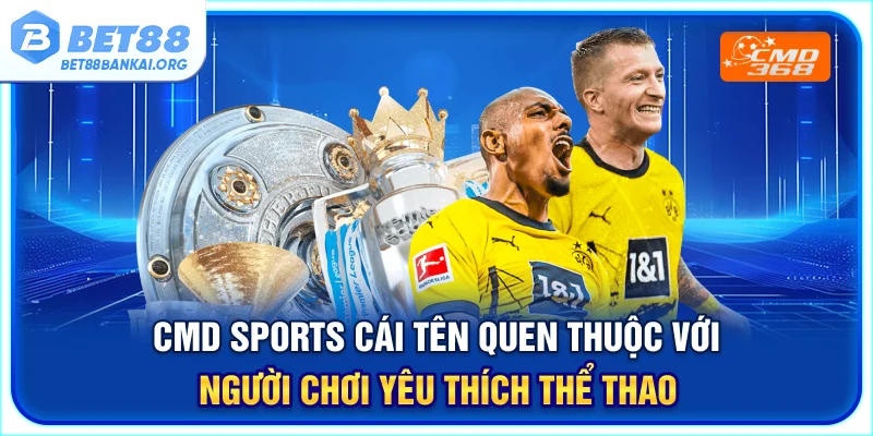 Trải nghiệm không gian kiếm tiền thưởng hậu hĩnh tại CMD sports